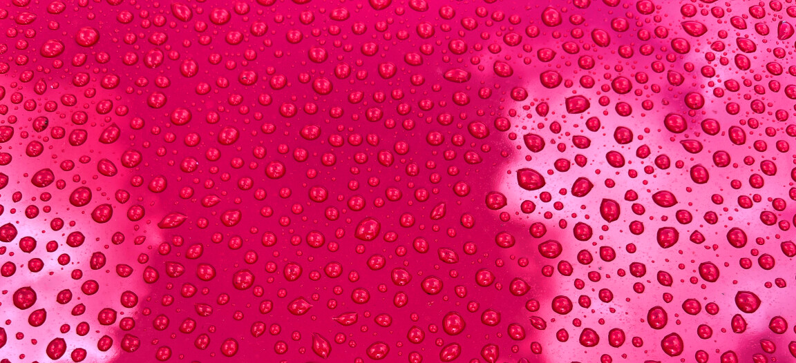 Rain Drops on Car Roof